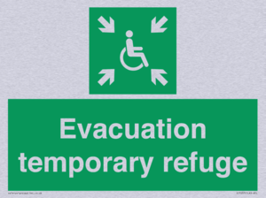 Evacuation temporary refuge